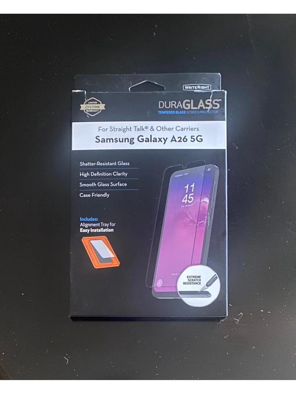 DuraGlass Tempered Glass Screen Protector for Samsung Galaxy A26 5G